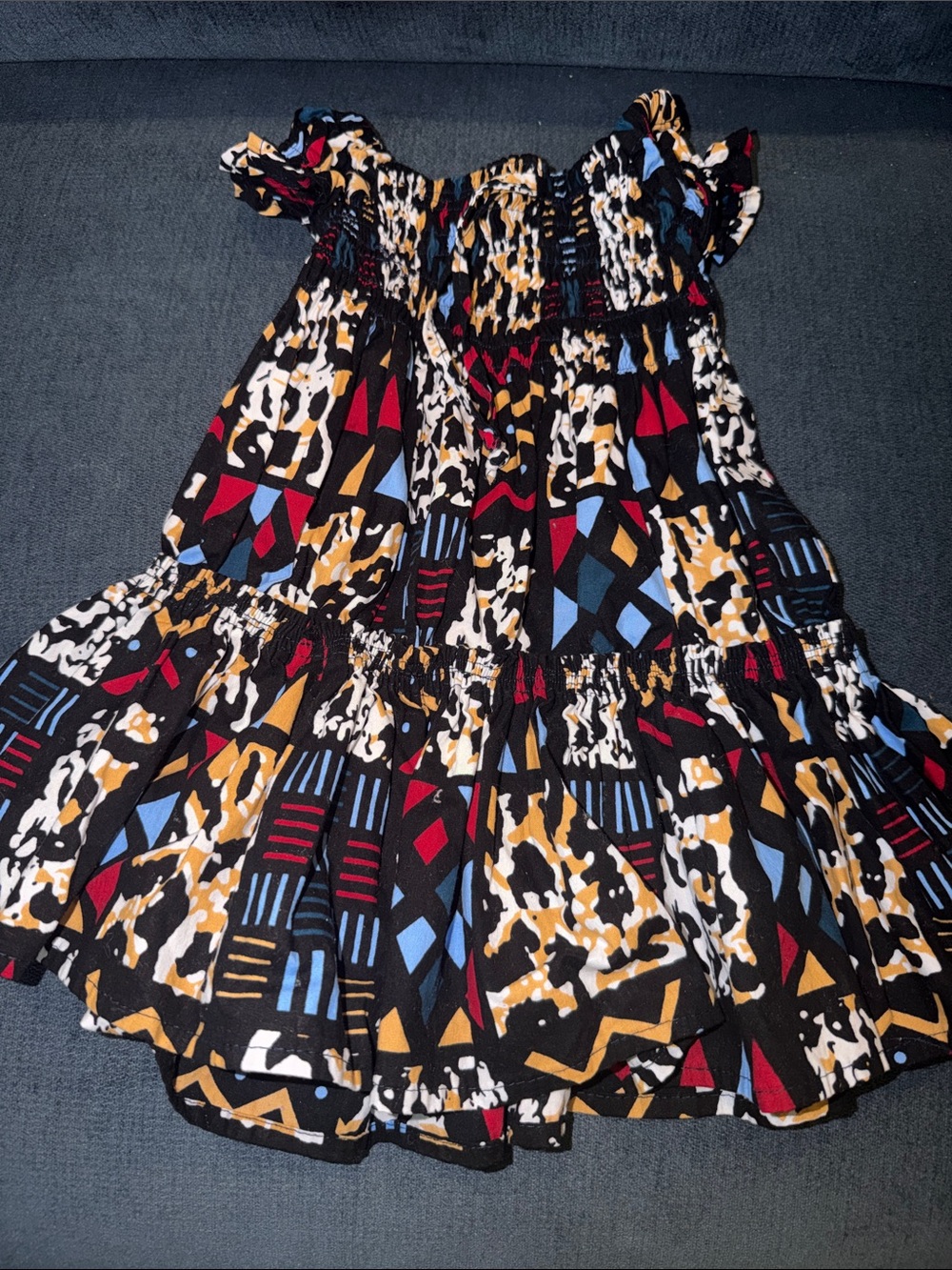 Authentic African Dress (One Size-18 months to 3T)